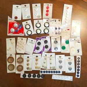 Lot of Vintage Buttons